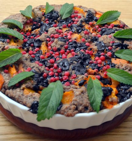 Statement: Minze verzaubert jeden Aprikosenkuchen!